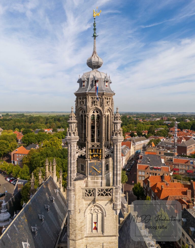 Dronefoto Stadhuis Middelburg